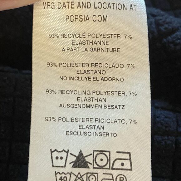 Patagonia R1 Air Tech Fleece 1/4 Zip Pullover Black – Size XL - Picture 5 of 14